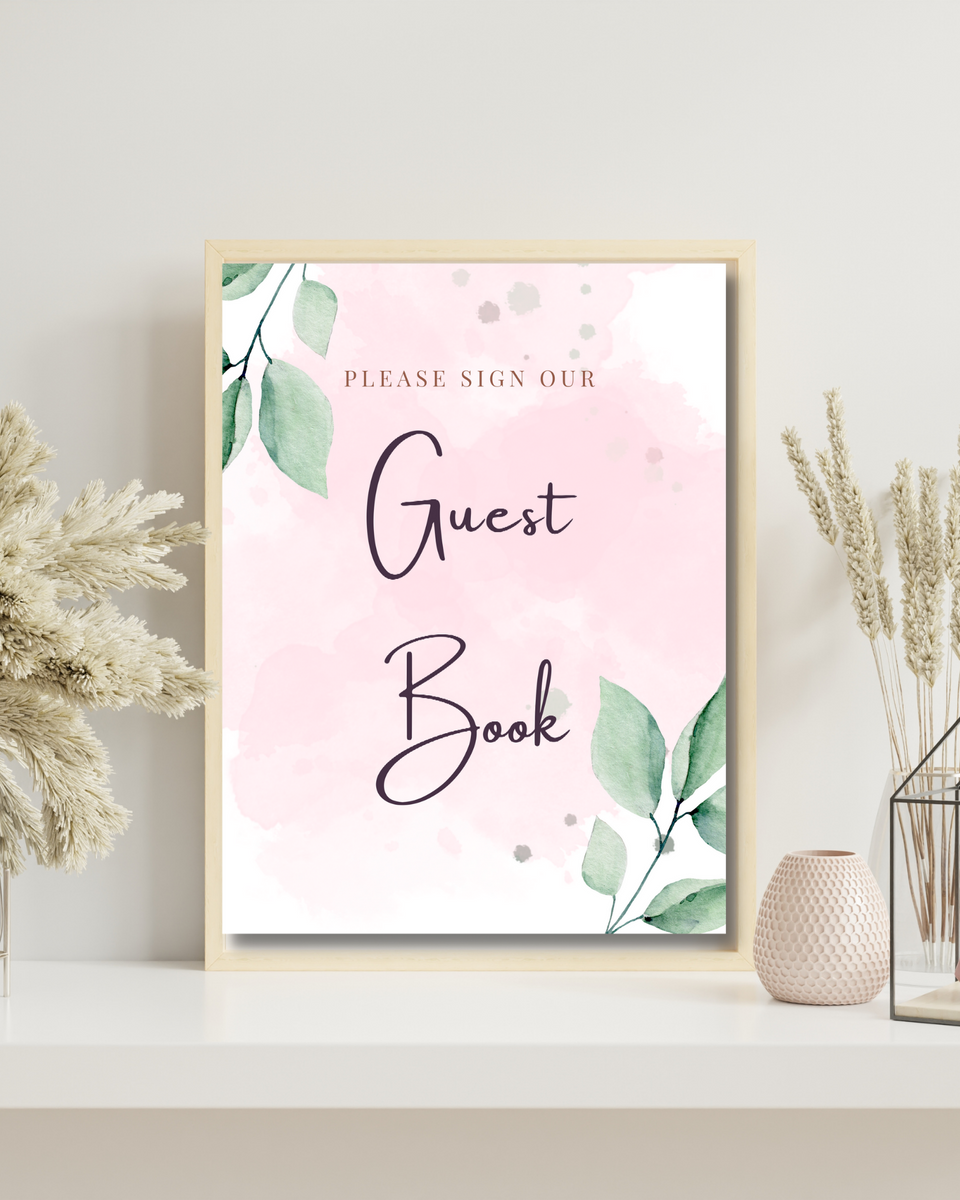 Hot Guest Book Sign