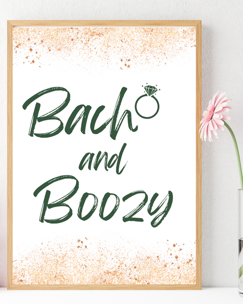 Cute Bach and Boozy Bachelorette Signs - Rose Gold Edition – Culture ...