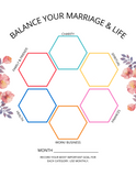 Balance Your Marriage & Life Planner {5 pages} - Culture Weddings Printable Store