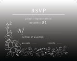 Black and White Wedding Suite - Culture Weddings Printable Store