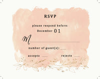 Blush and Gold Wedding Suite - Culture Weddings Printable Store