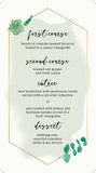 Green and Gold Wedding Suite - Culture Weddings Printable Store