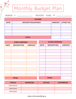 The Ultimate Wedding Budget Printable Planner {45 Pages} - Culture Weddings Printable Store