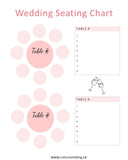Blushing Bride Wedding Planner Kit {80 Pages} - Culture Weddings Printable Store