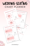 Blushing Bride Wedding Planner Kit {80 Pages} - Culture Weddings Printable Store