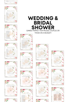 Wedding & Bridal Shower Games Printable